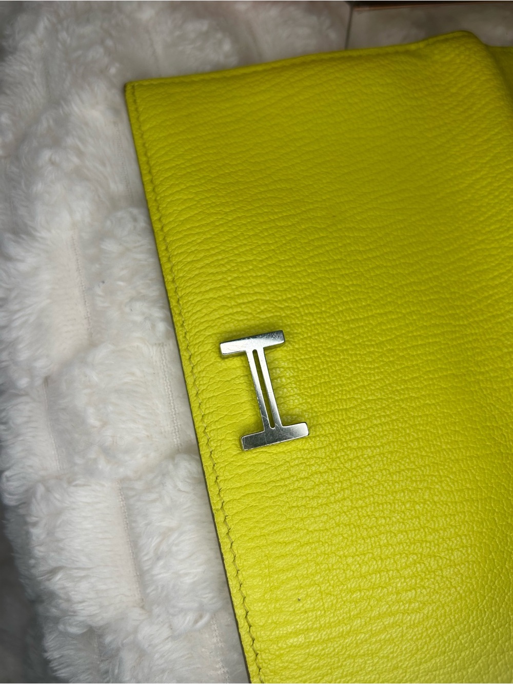 Hermès Bearn Soufflet Chèvre Mysore Leather palladium-plated Hardware - Picture 14 of 15